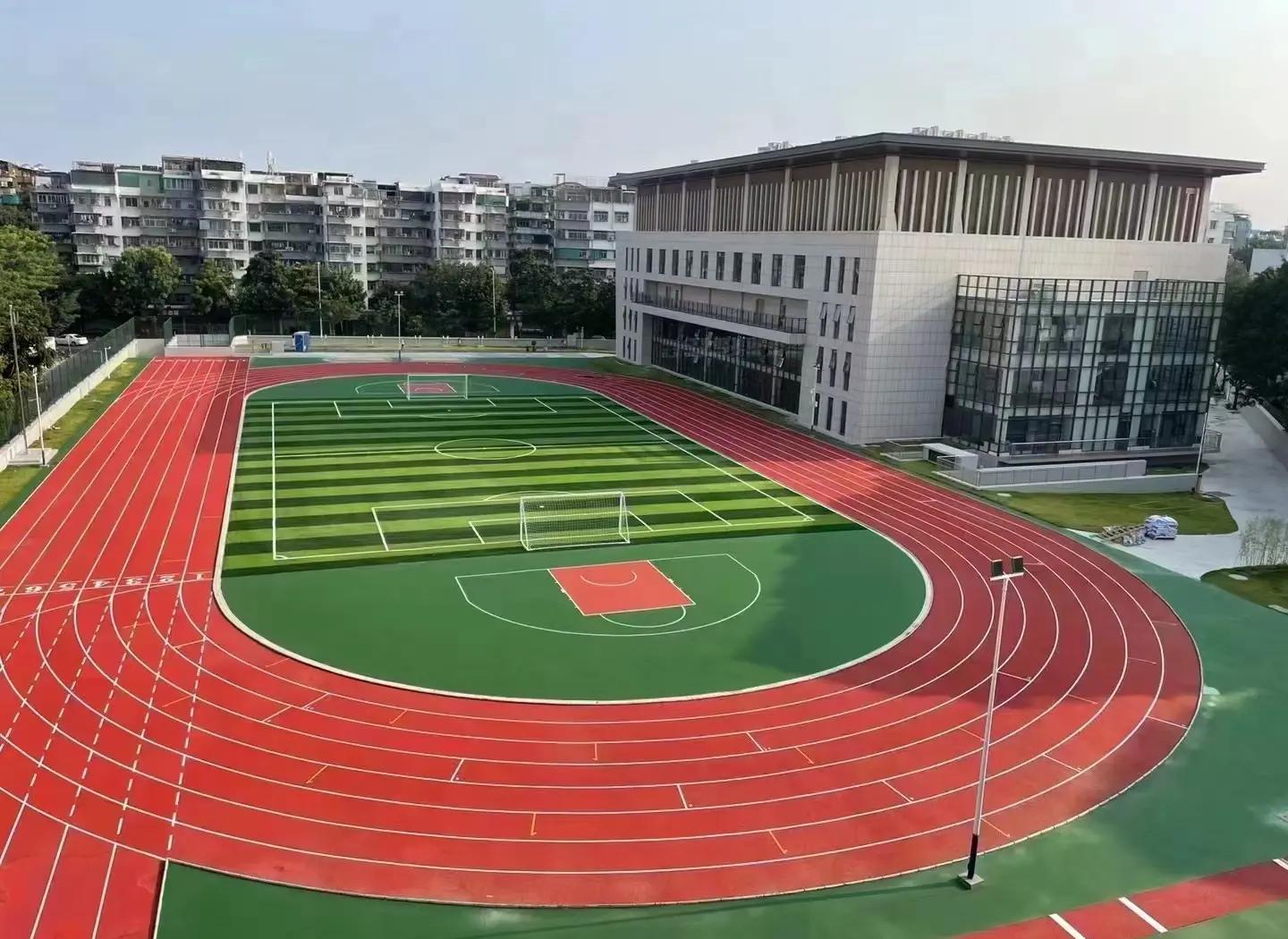 楚雄彝族自治州学校塑胶跑道塑胶篮球场 - 厂家